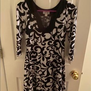 Short, sexy, plunging neckline, size medium